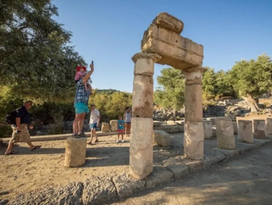 Köyceğiz Ege Villa Holiday. Kaunos Ancient City Activity